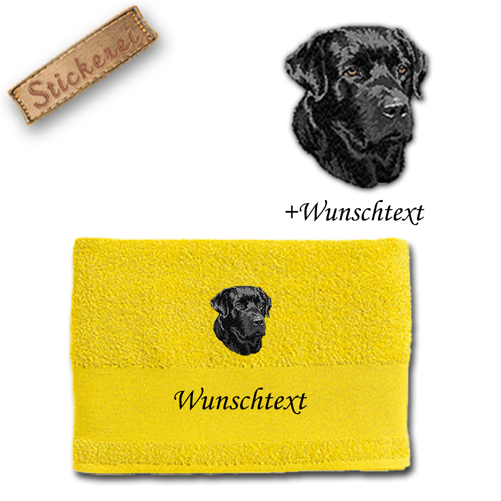 Handtuch Labrador – Bild 6
