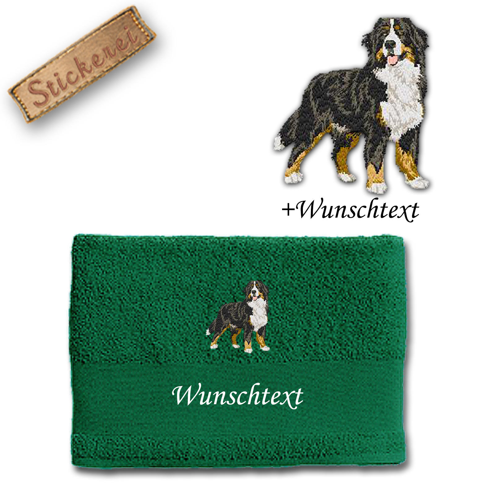 Handtuch Berner Sennenhund – Bild 6