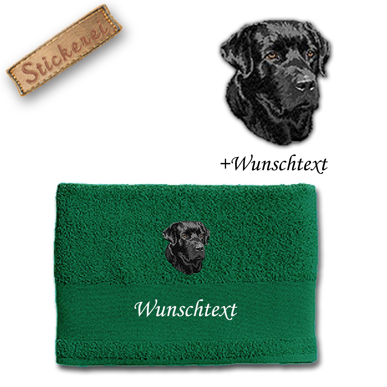 Handtuch Labrador – Bild 5