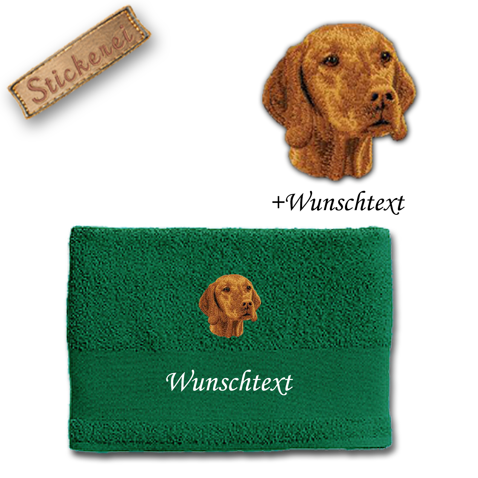 Handtuch Magyar Vizsla – Bild 8