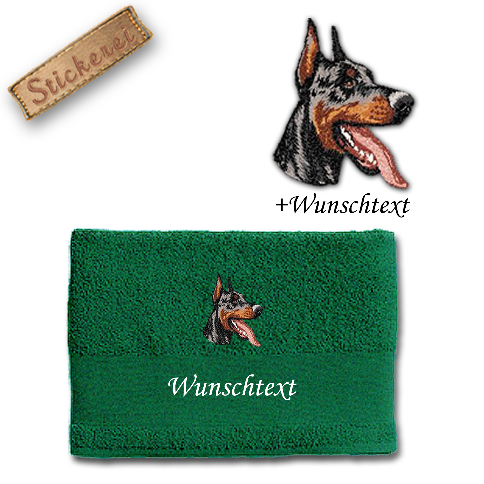 Handtuch Dobermann – Bild 5