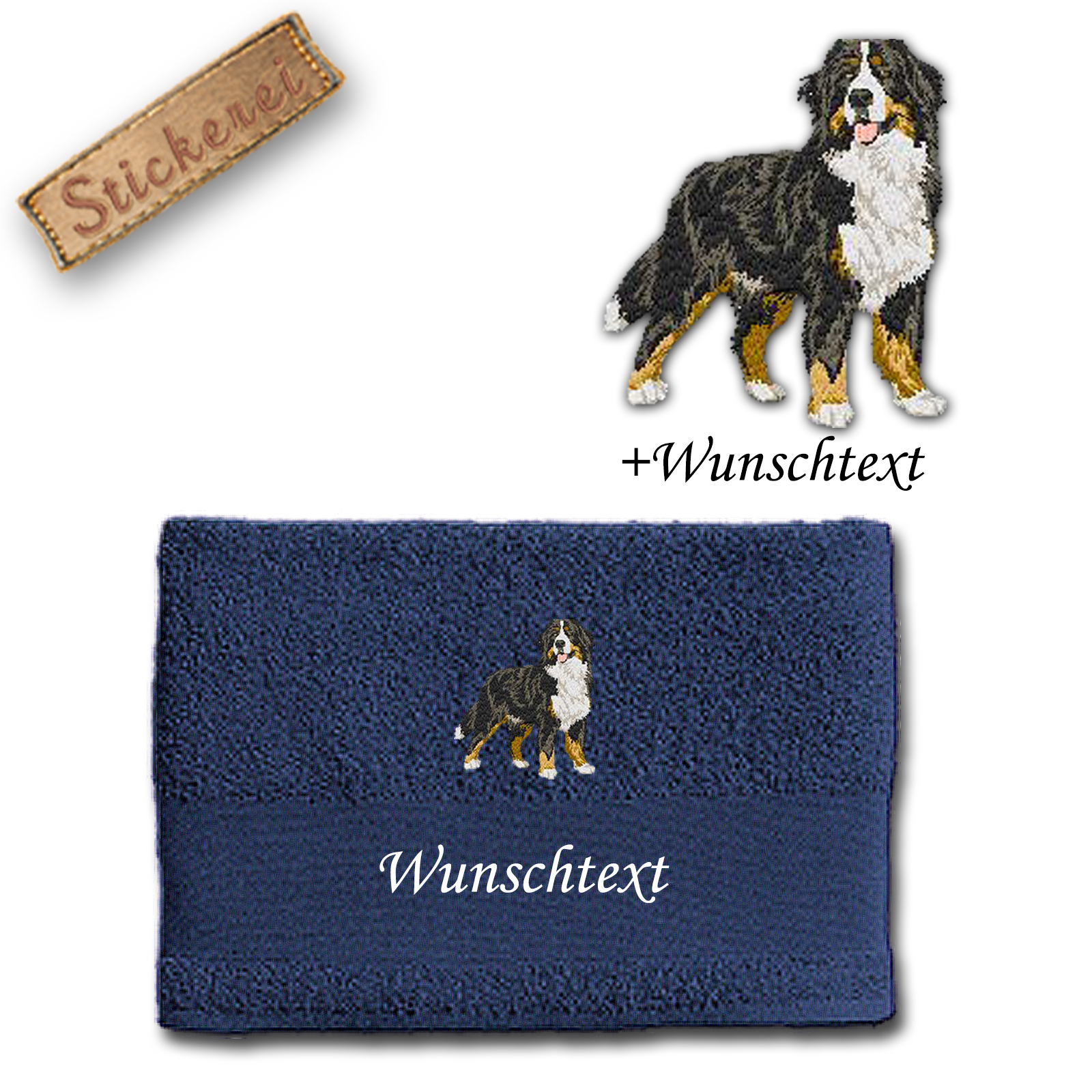 Handtuch Berner Sennenhund – Bild 5