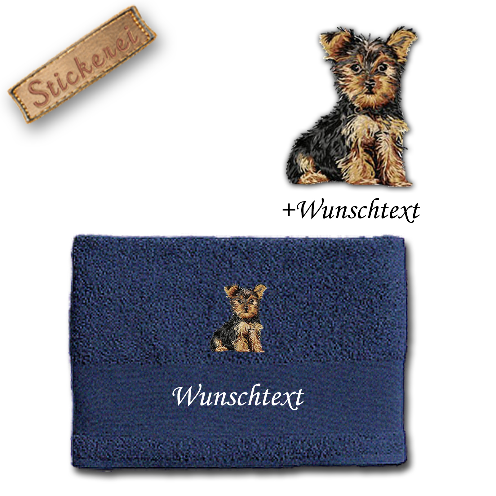 Handtuch Yorkshire Terrier – Bild 6