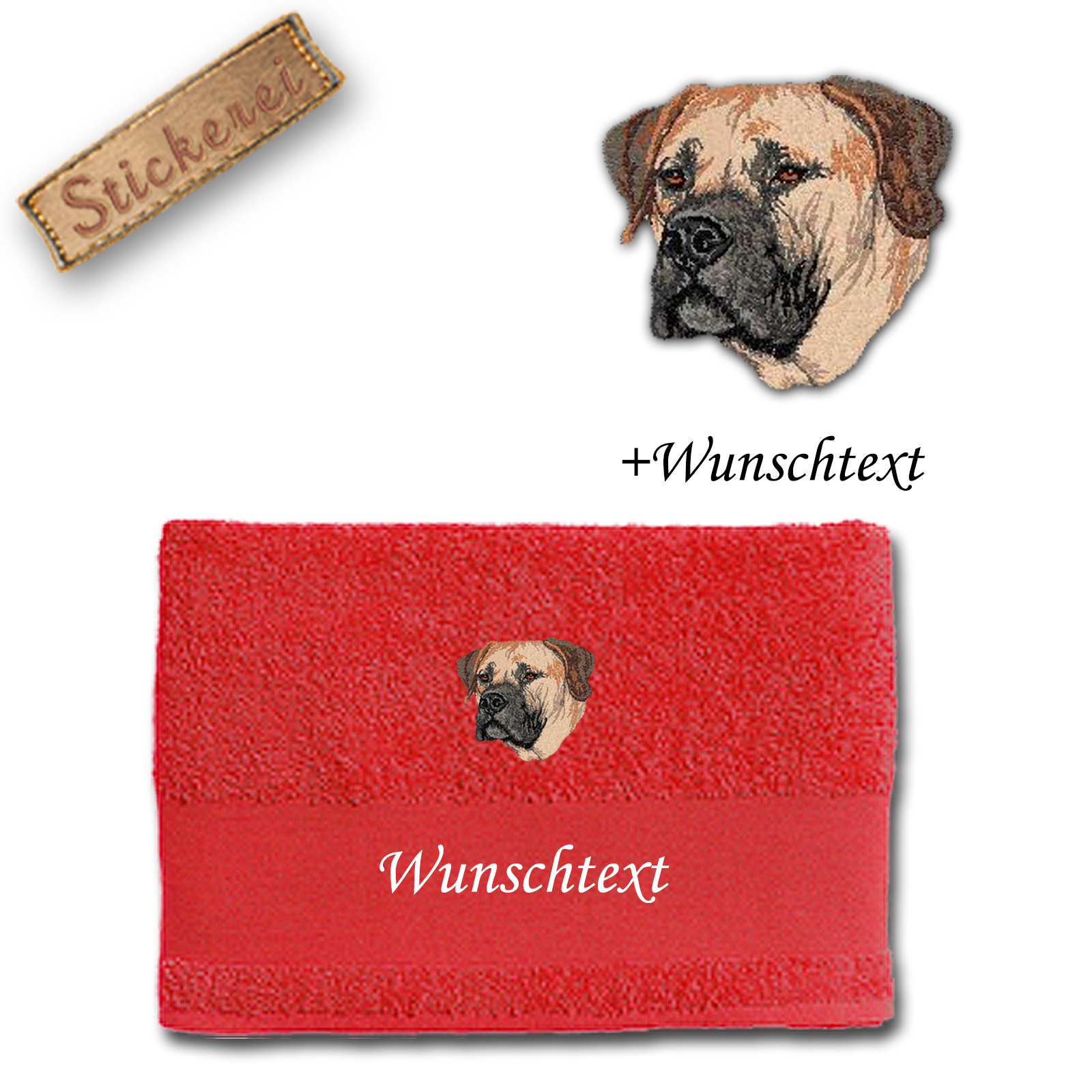 Handtuch Boerboel – Bild 6
