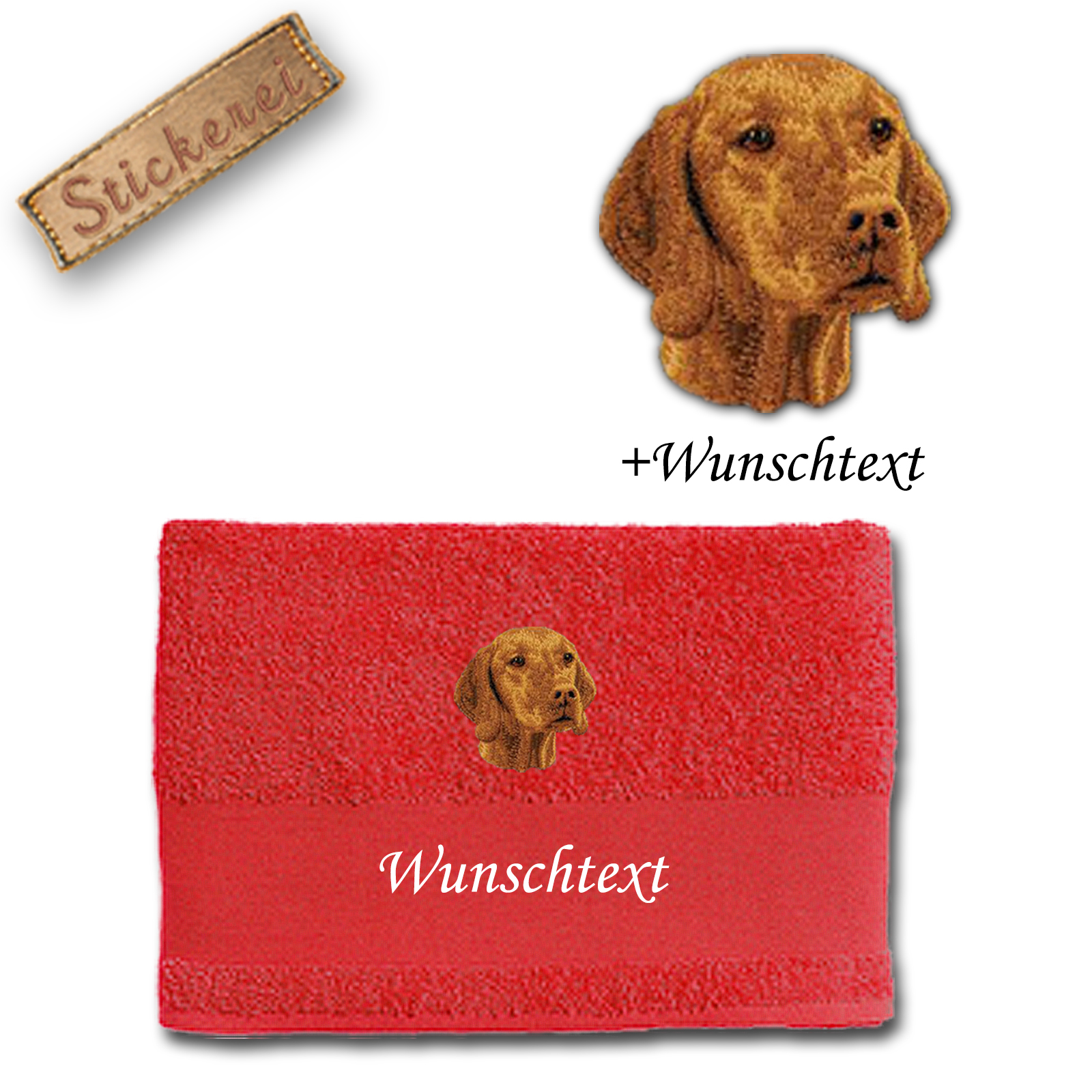 Handtuch Magyar Vizsla – Bild 4