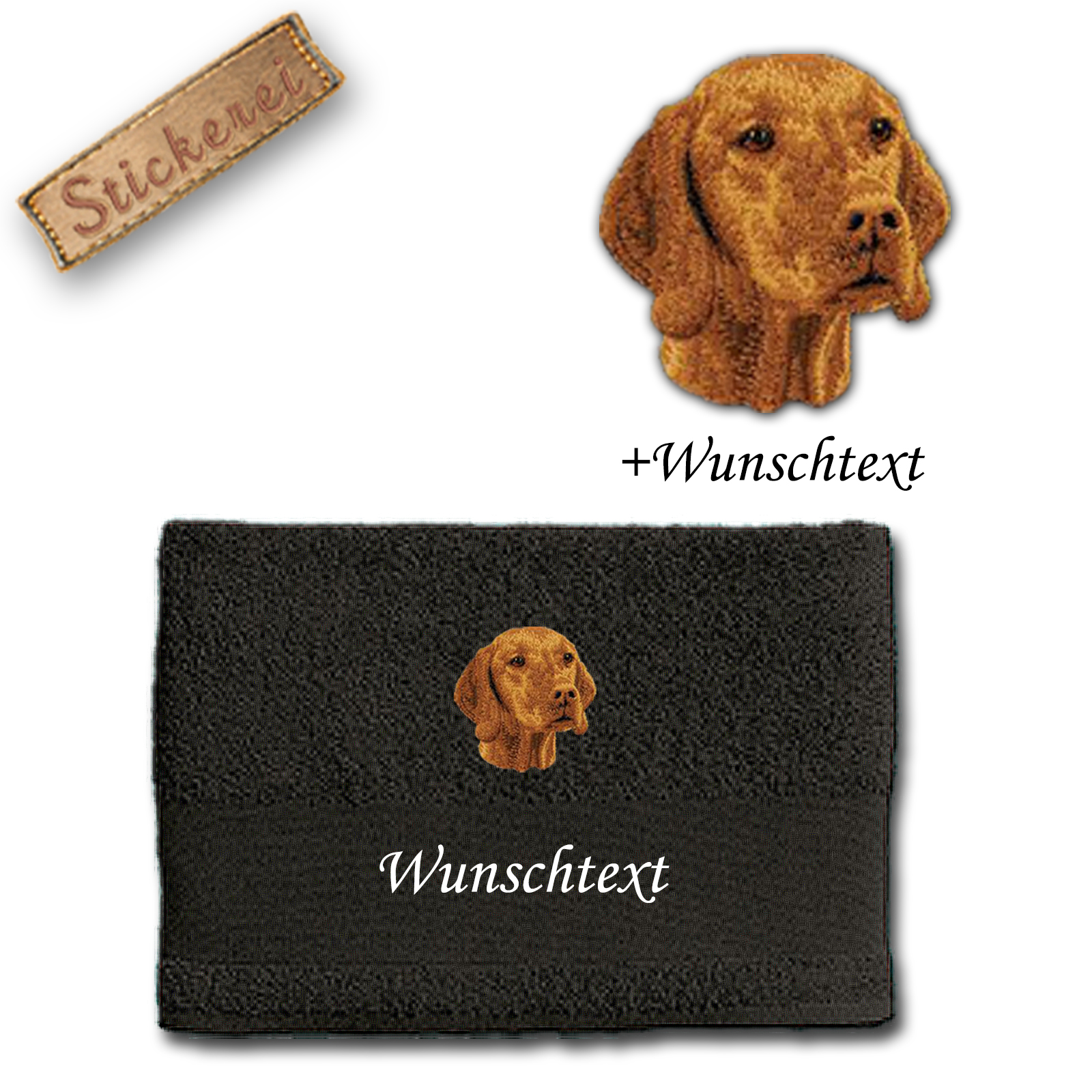 Handtuch Magyar Vizsla – Bild 3