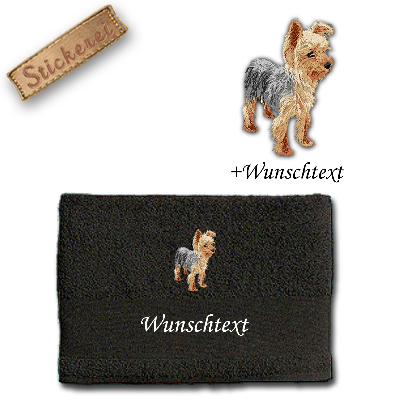 Handtuch Yorkshire Terrier – Bild 7