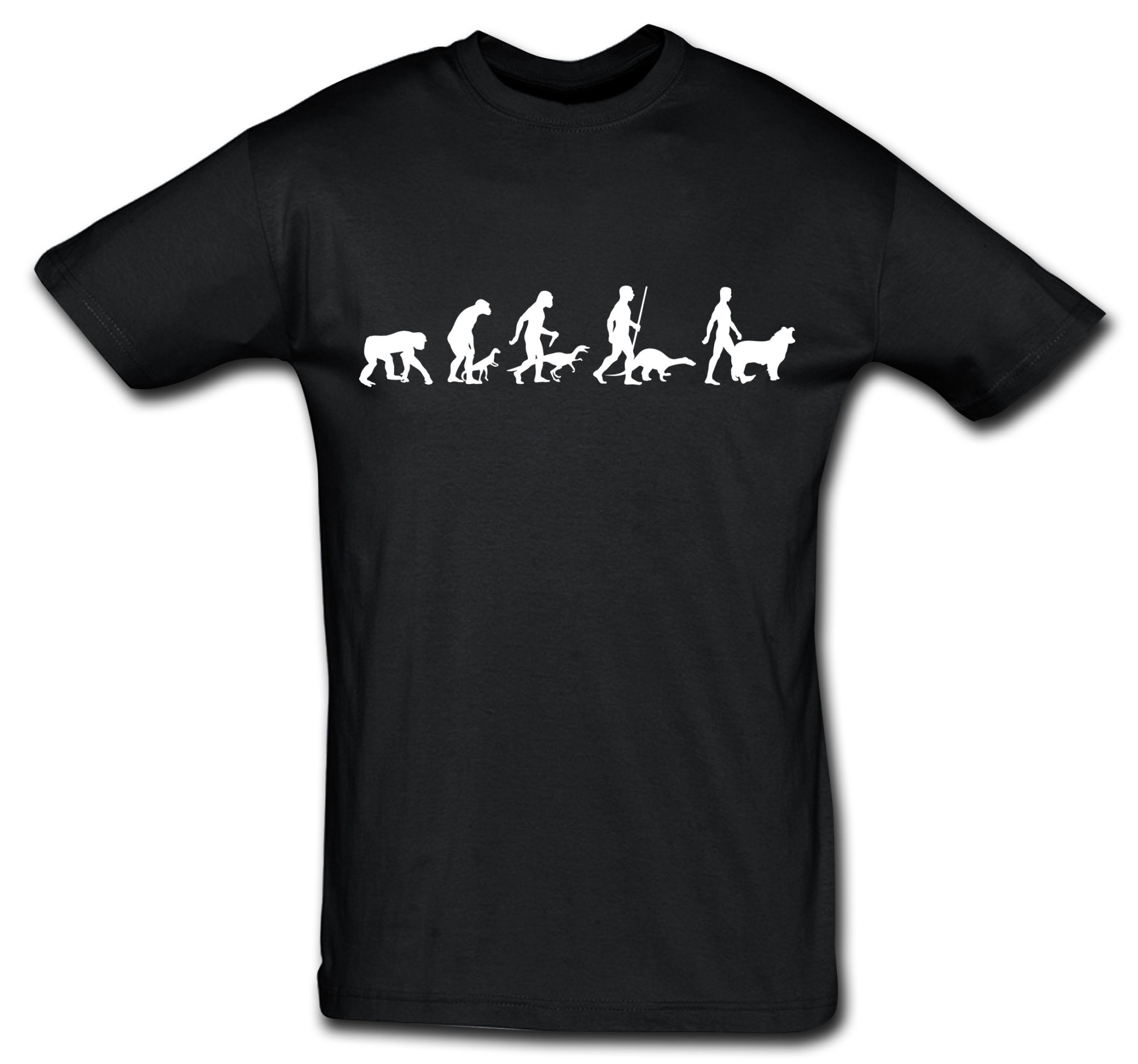 T-Shirt Evolution Border Collie – Bild 10