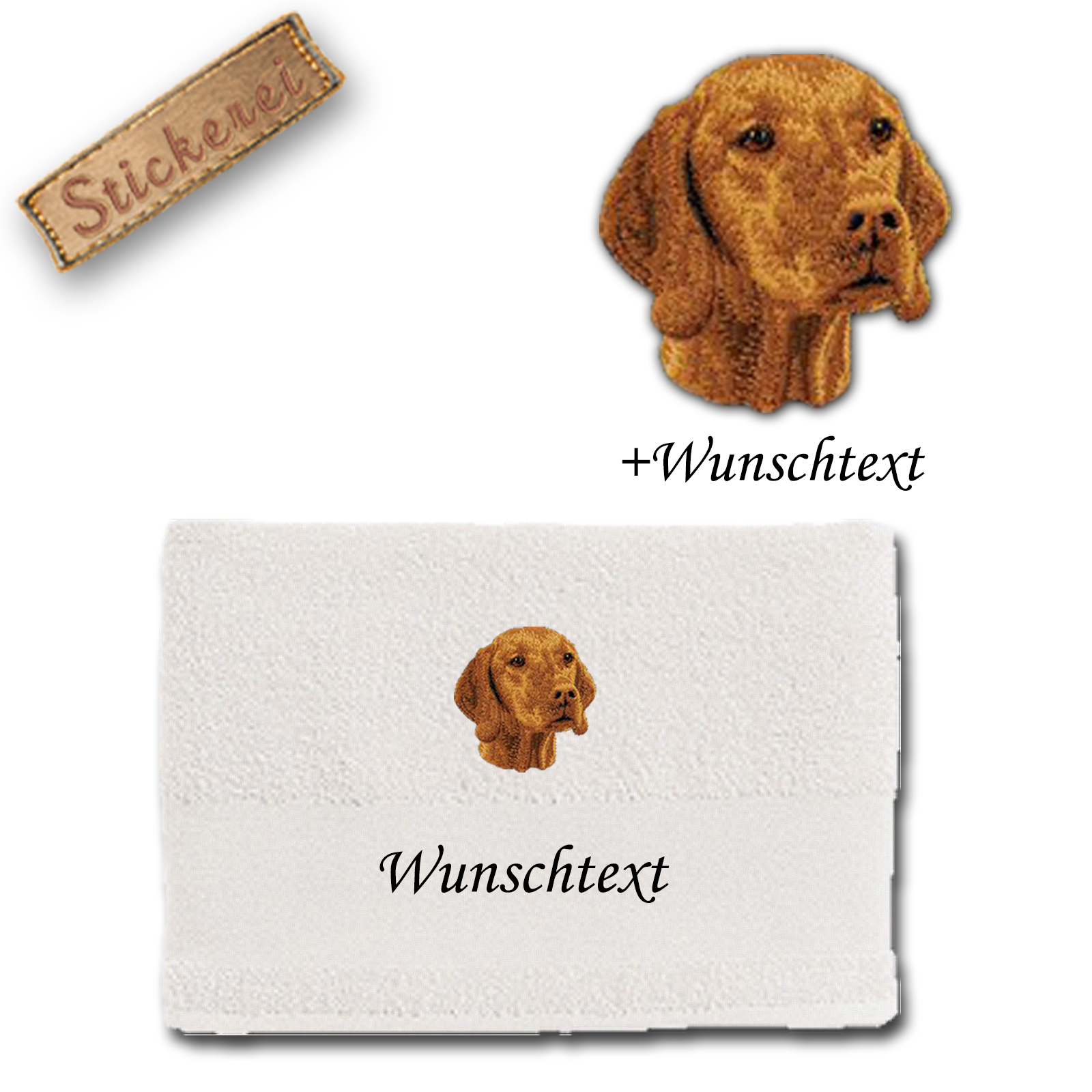 Handtuch Magyar Vizsla – Bild 2