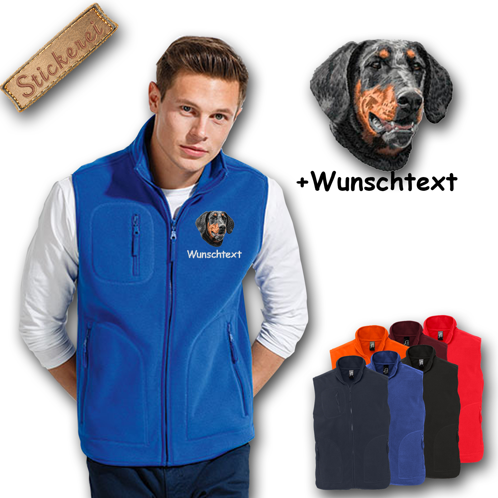 Fleeceweste Dobermann