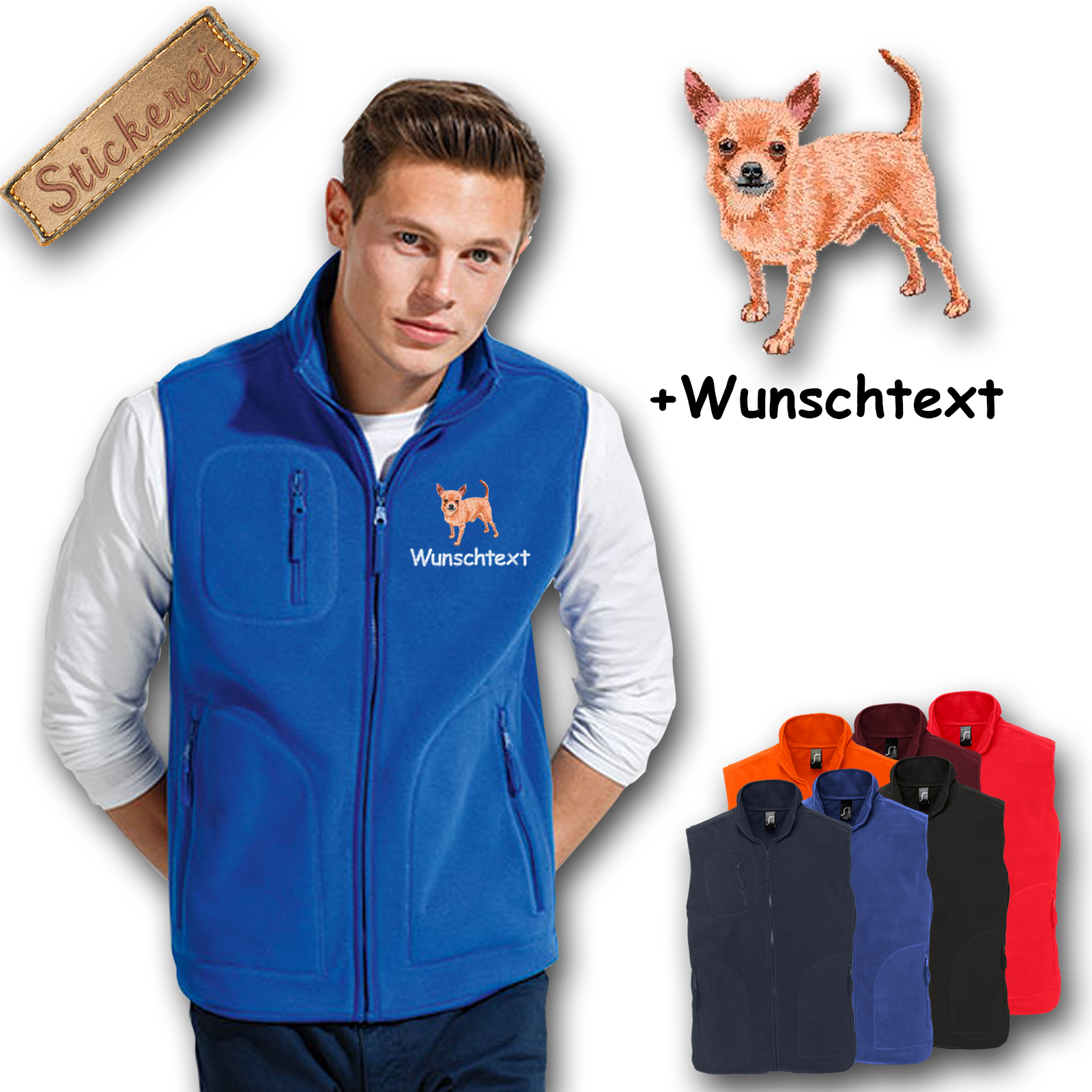Fleeceweste Chihuahua