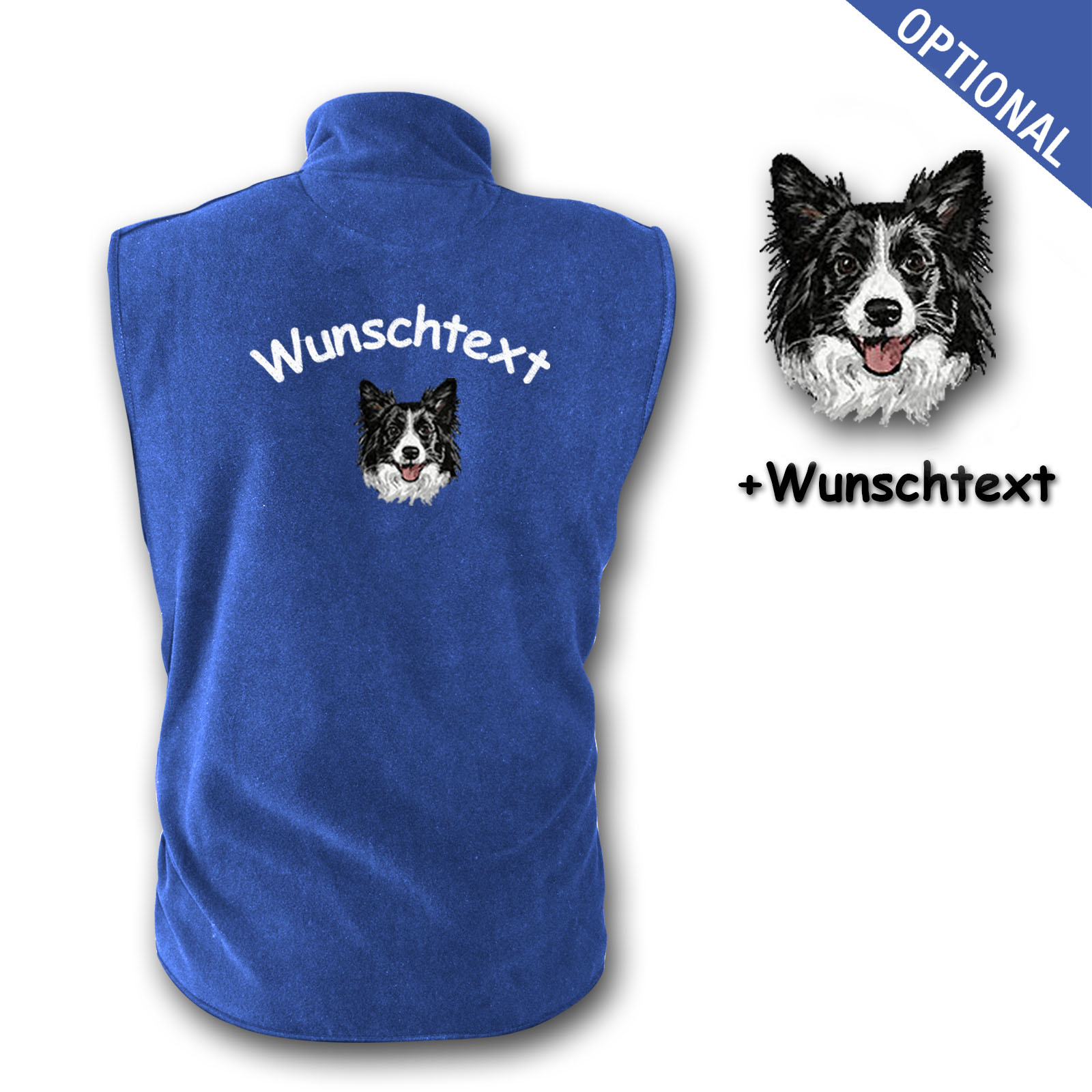 Fleeceweste Border Collie – Bild 8