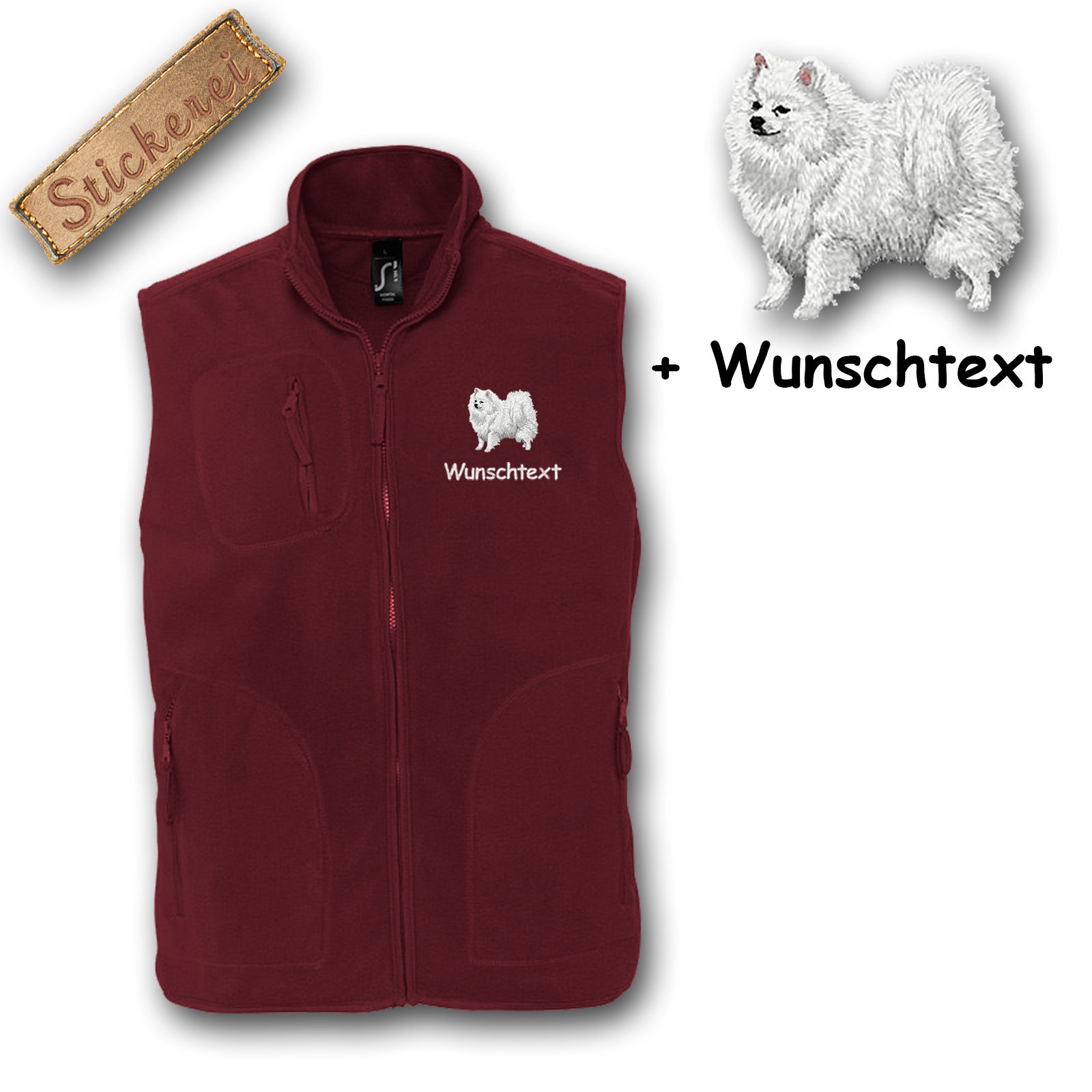 Fleeceweste Spitz – Bild 7