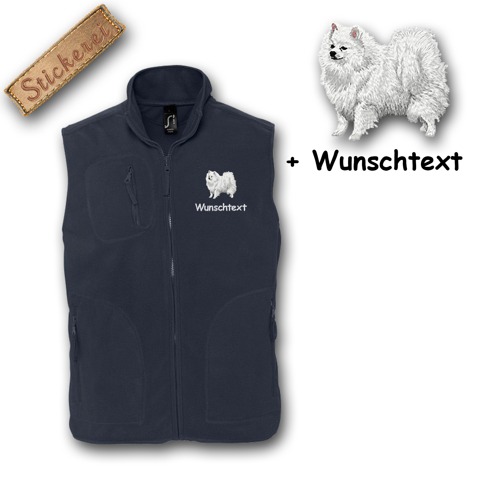 Fleeceweste Spitz – Bild 6