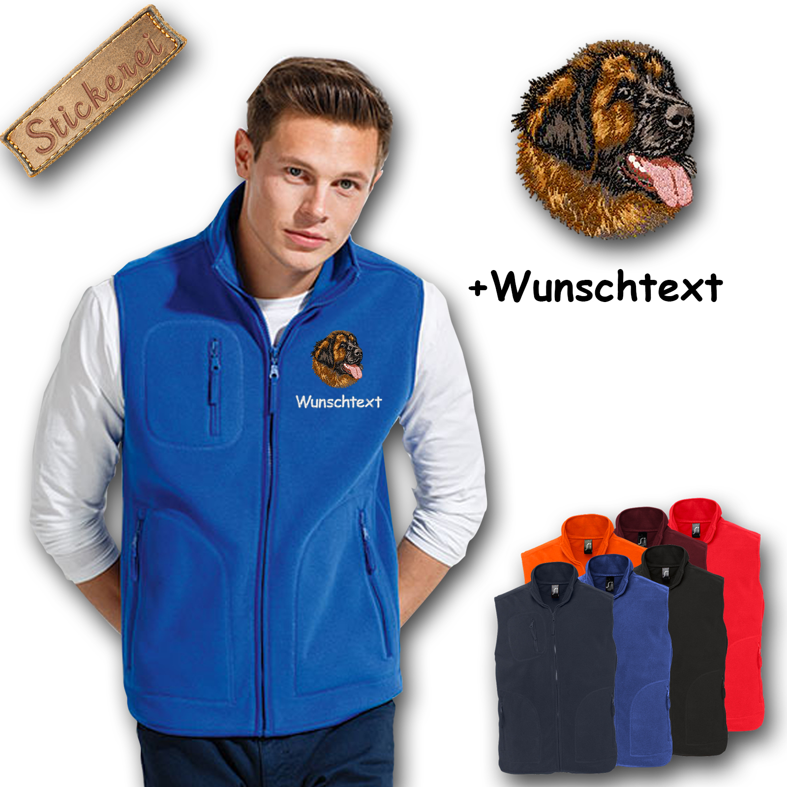 Fleeceweste Leonberger