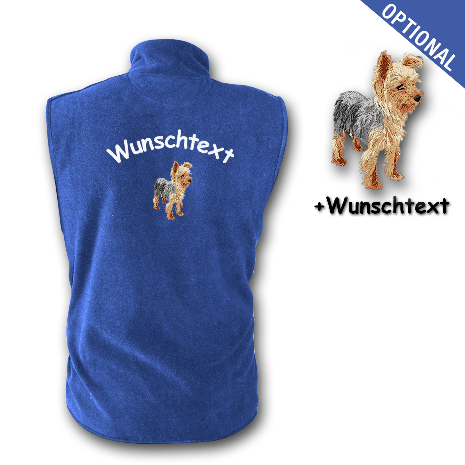Fleeceweste Yorkshire Terrier – Bild 8