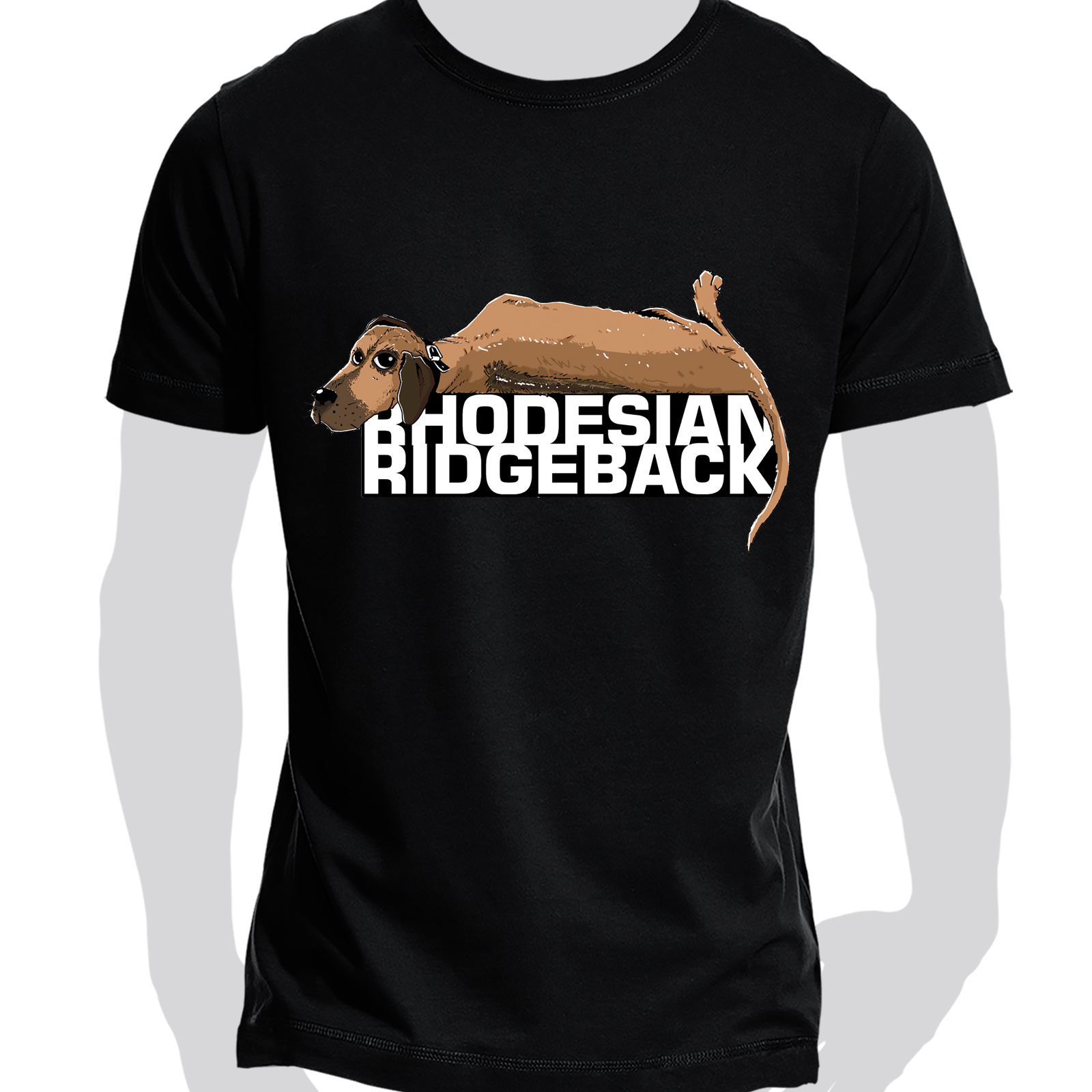 T-Shirt Rhodesian Ridgeback Comic