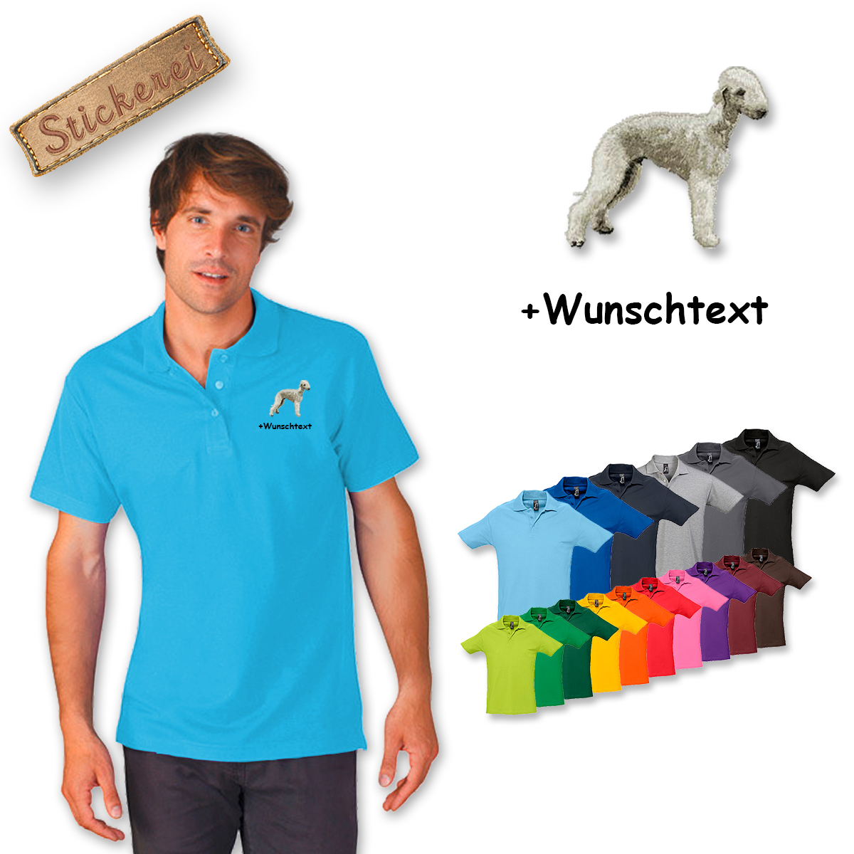 Poloshirt Bedlington