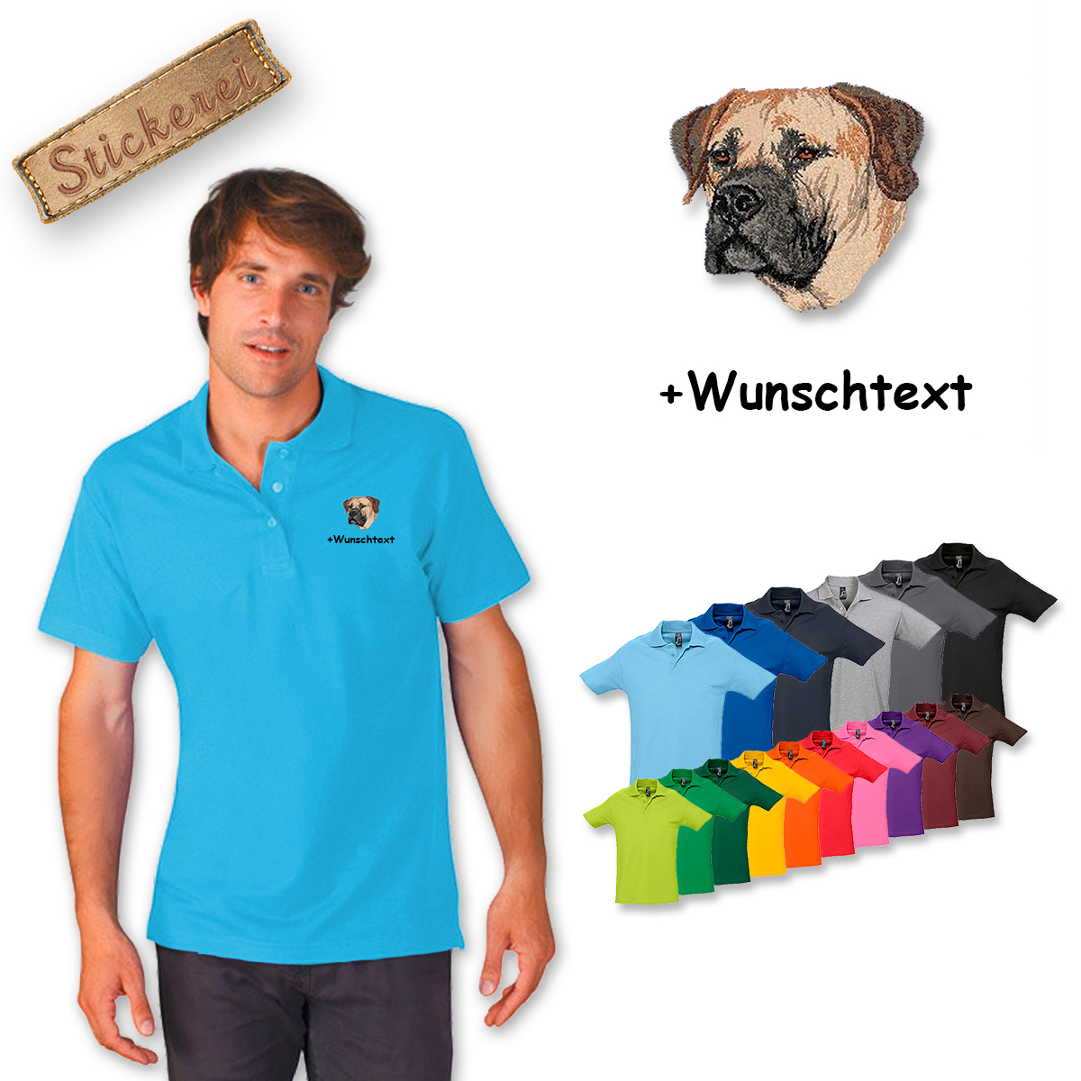 Poloshirt Boerboel