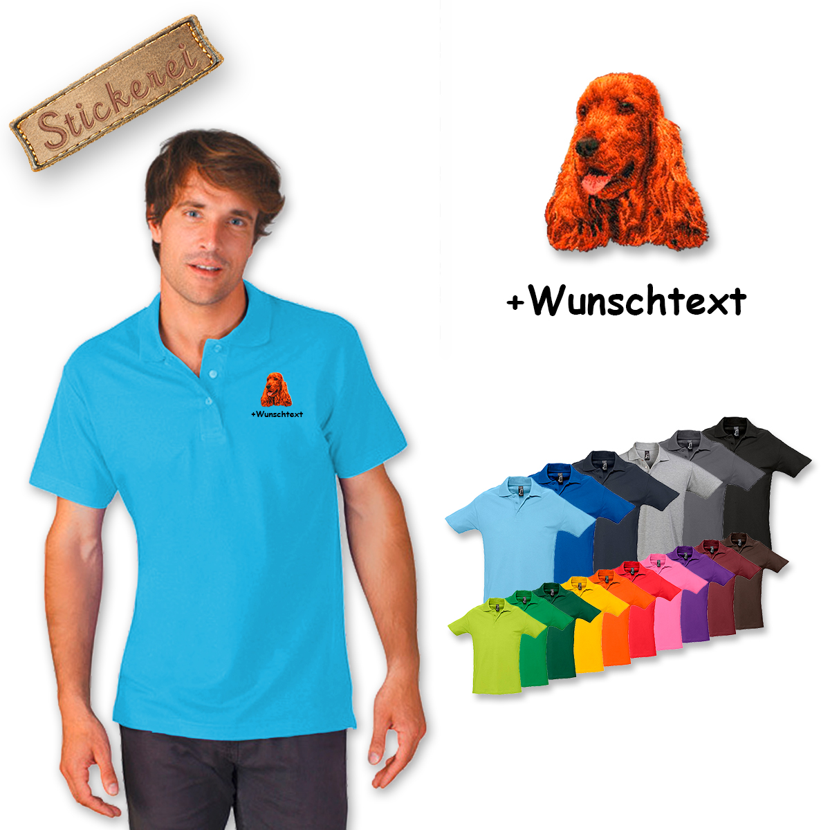 Poloshirt Cocker Spaniel