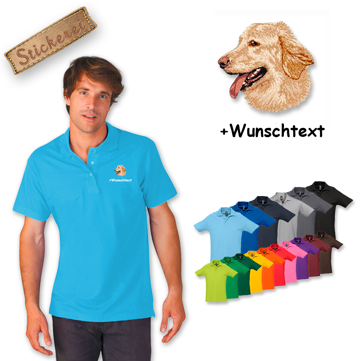 Poloshirt Hovawart