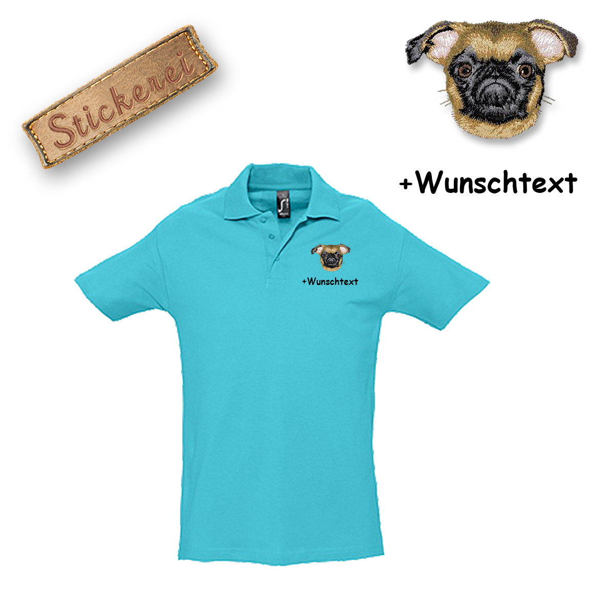 Poloshirt Kleiner Brabanter – Bild 2