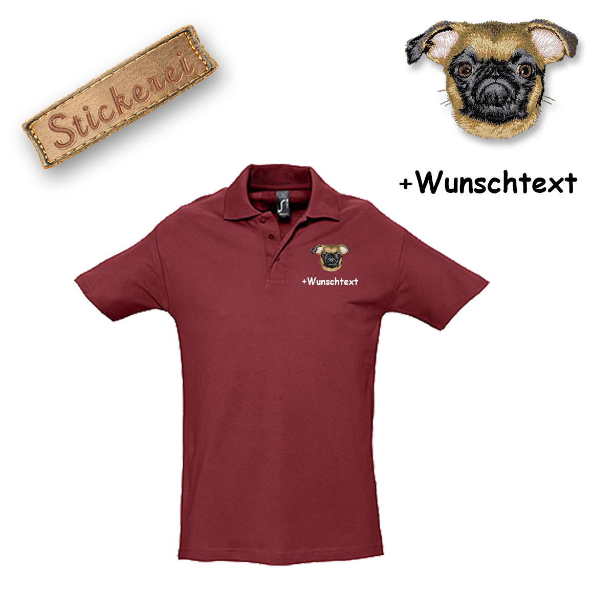 Poloshirt Kleiner Brabanter – Bild 3