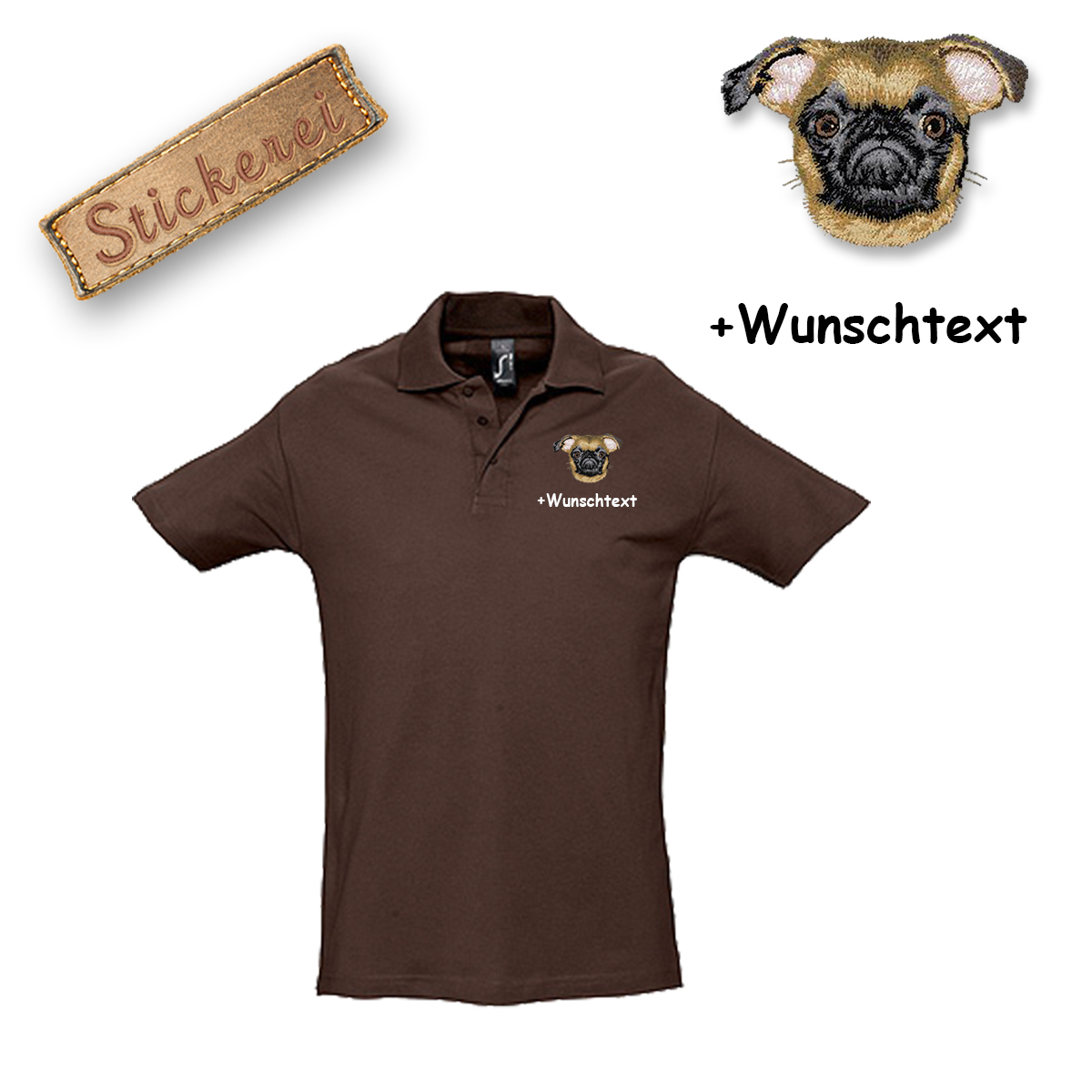 Poloshirt Kleiner Brabanter – Bild 4