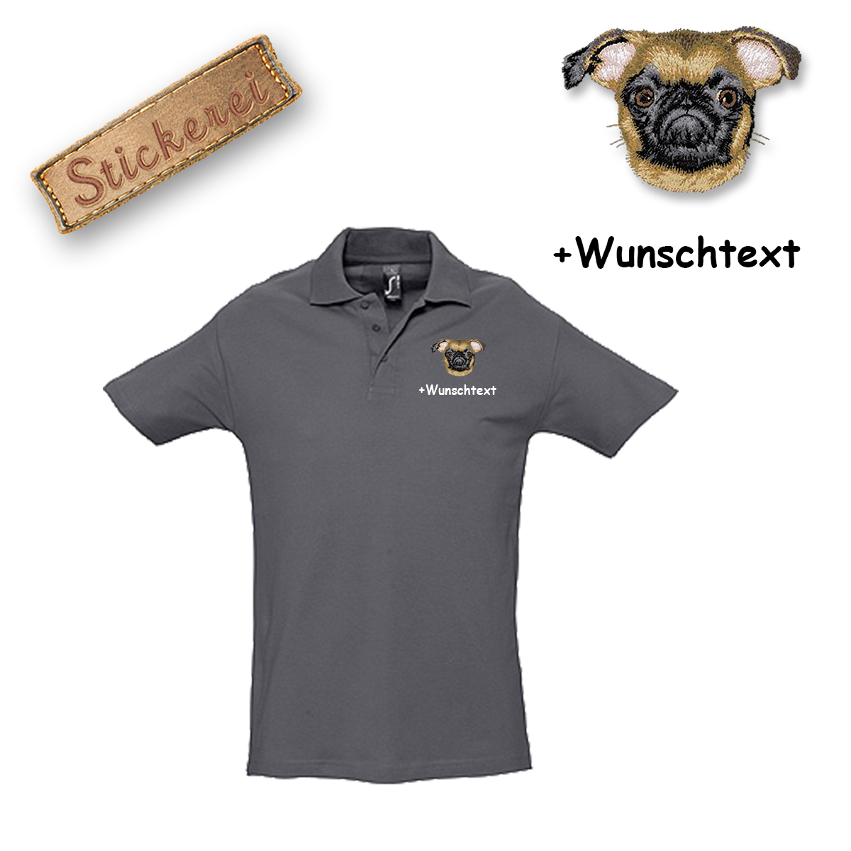 Poloshirt Kleiner Brabanter – Bild 12