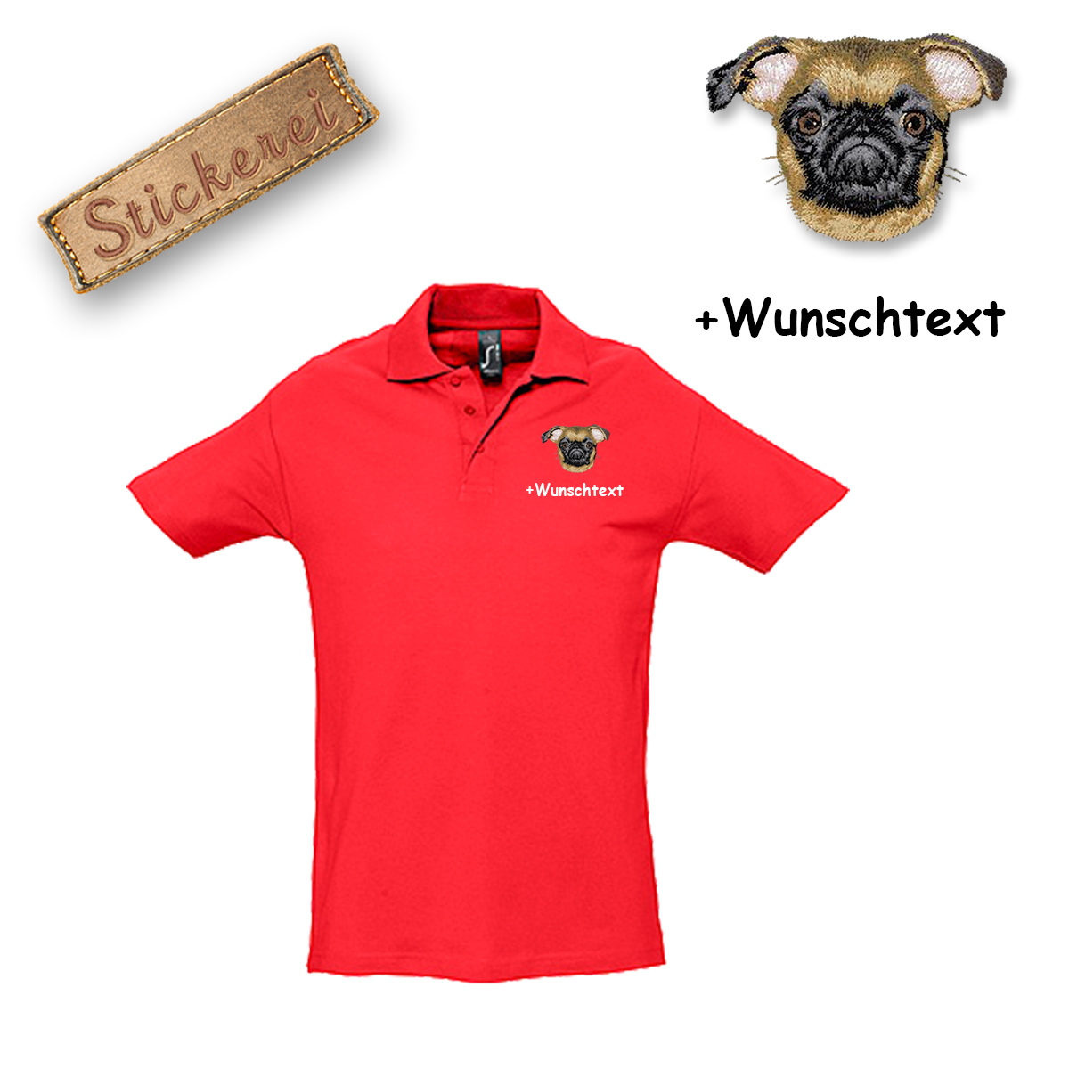 Poloshirt Kleiner Brabanter – Bild 16