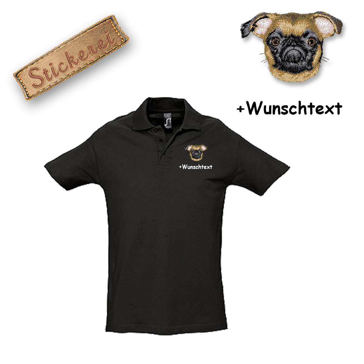Poloshirt Kleiner Brabanter – Bild 18