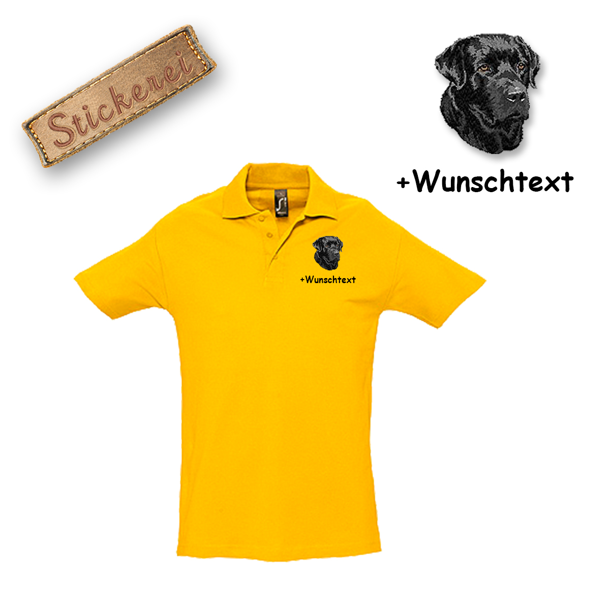 Poloshirt Labrador – Bild 5