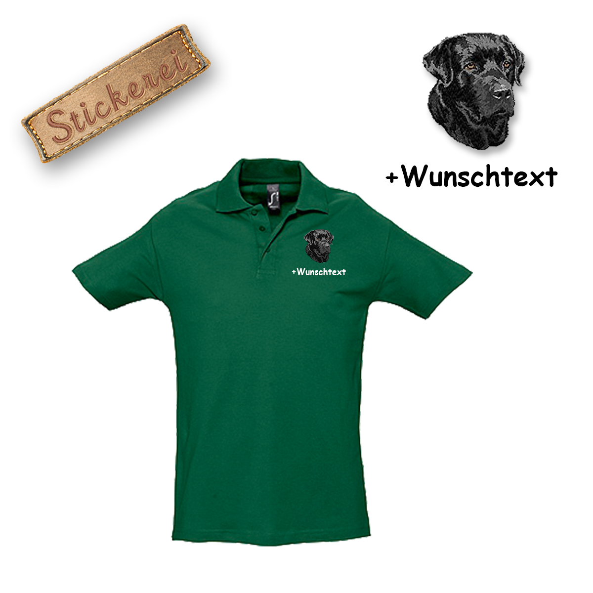 Poloshirt Labrador – Bild 7