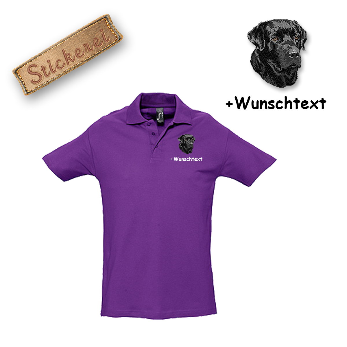 Poloshirt Labrador – Bild 10