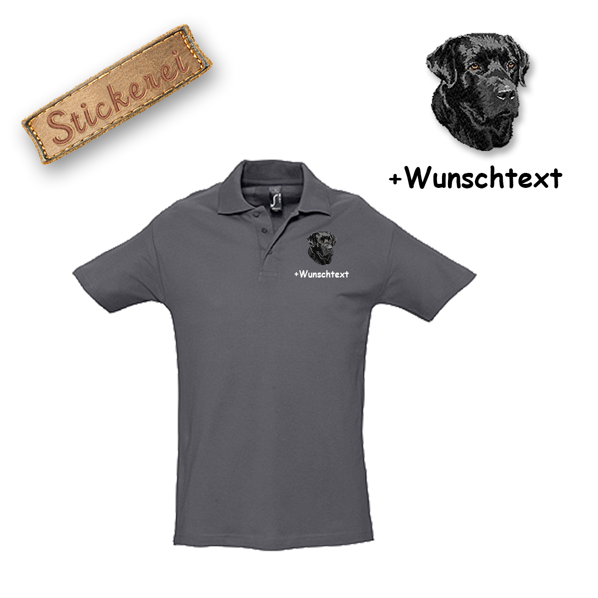 Poloshirt Labrador – Bild 12