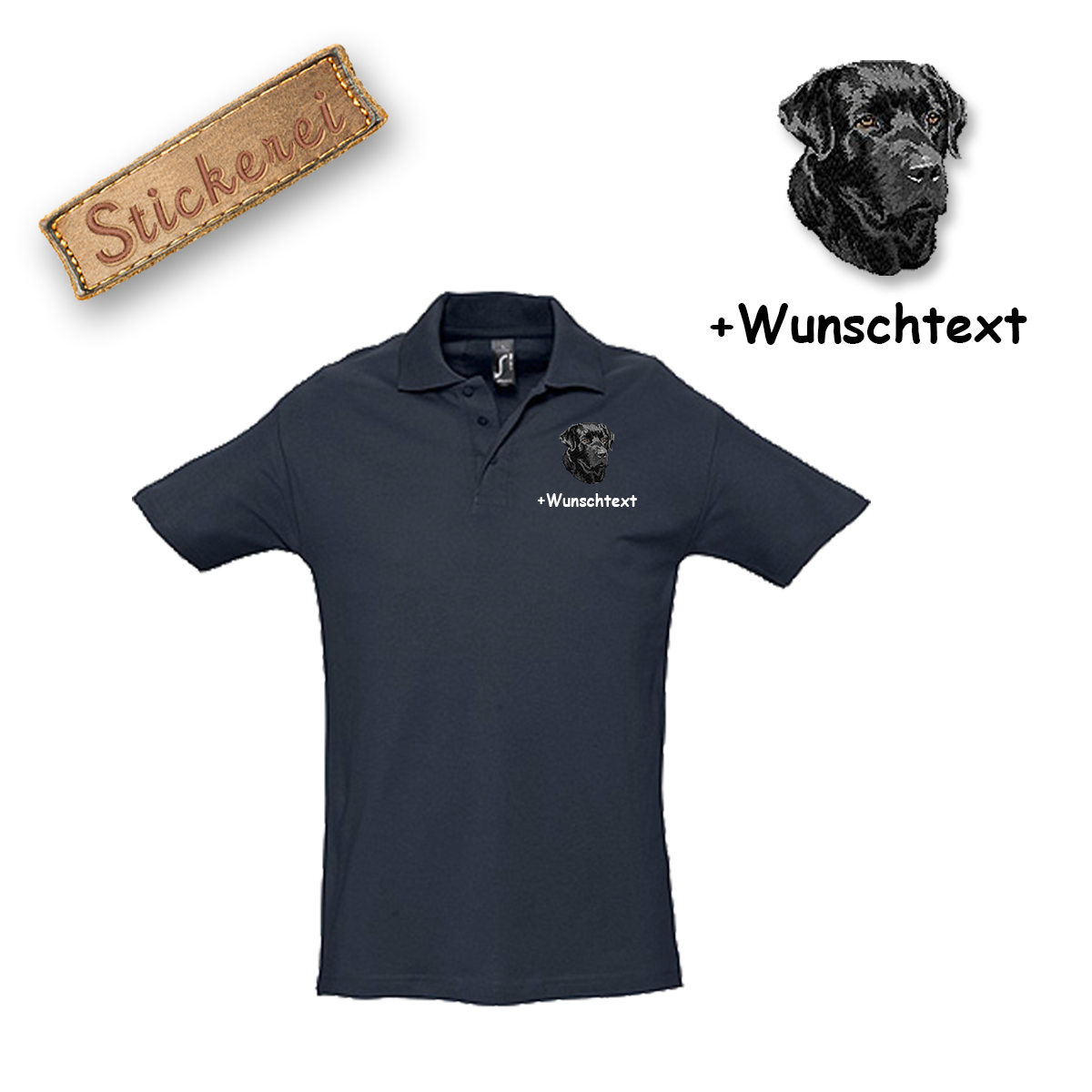 Poloshirt Labrador – Bild 13