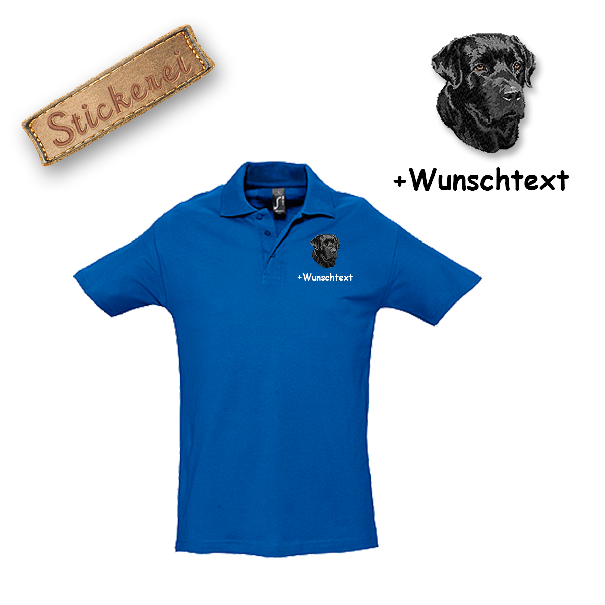 Poloshirt Labrador – Bild 17