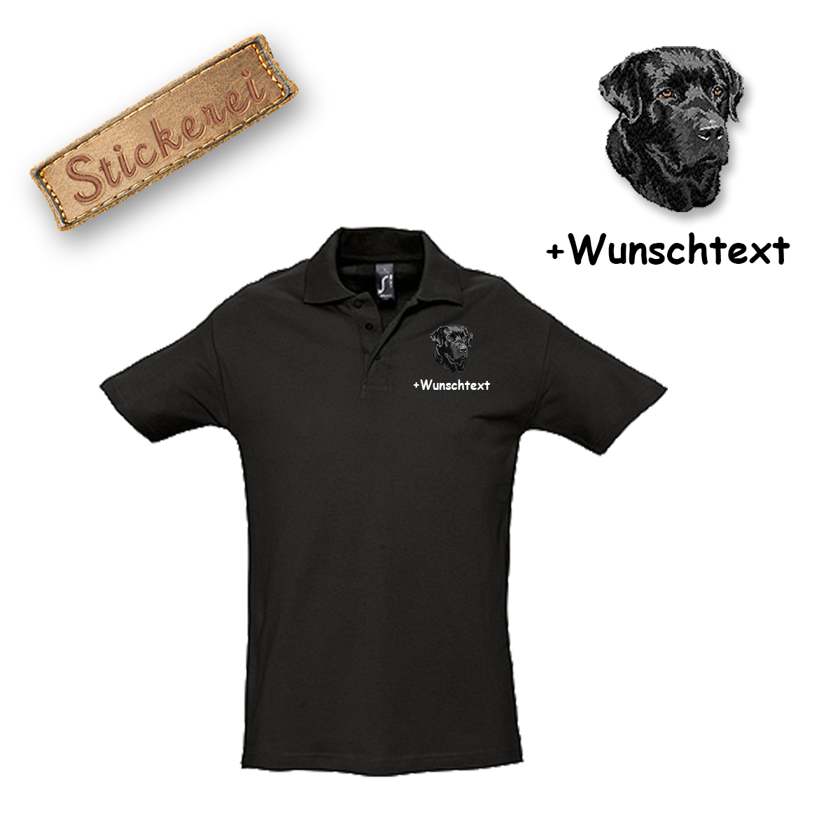 Poloshirt Labrador – Bild 18