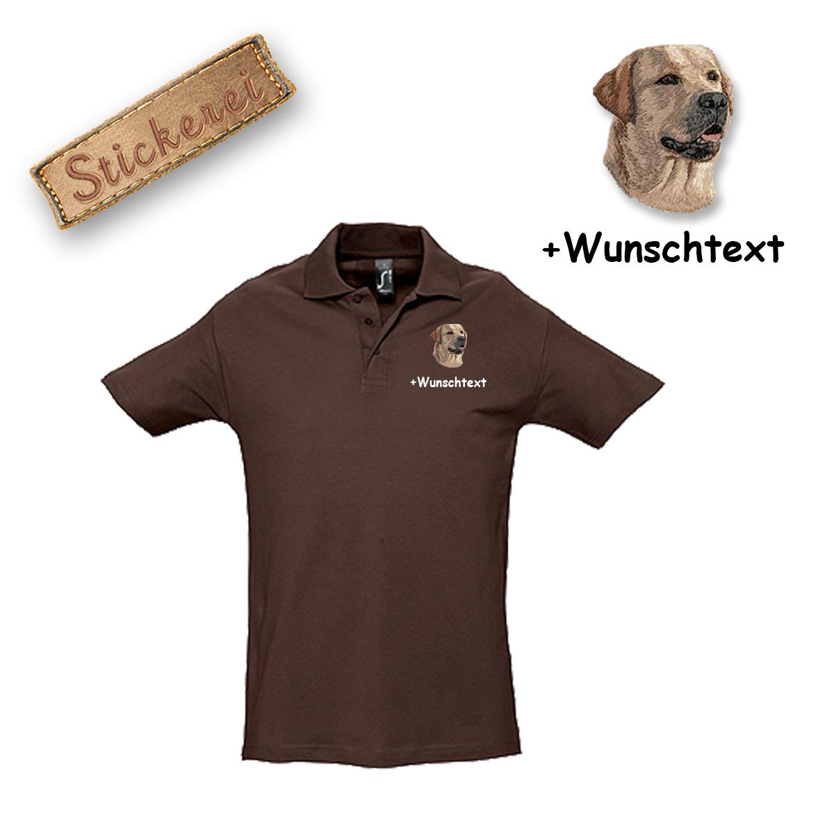 Poloshirt Labrador – Bild 4
