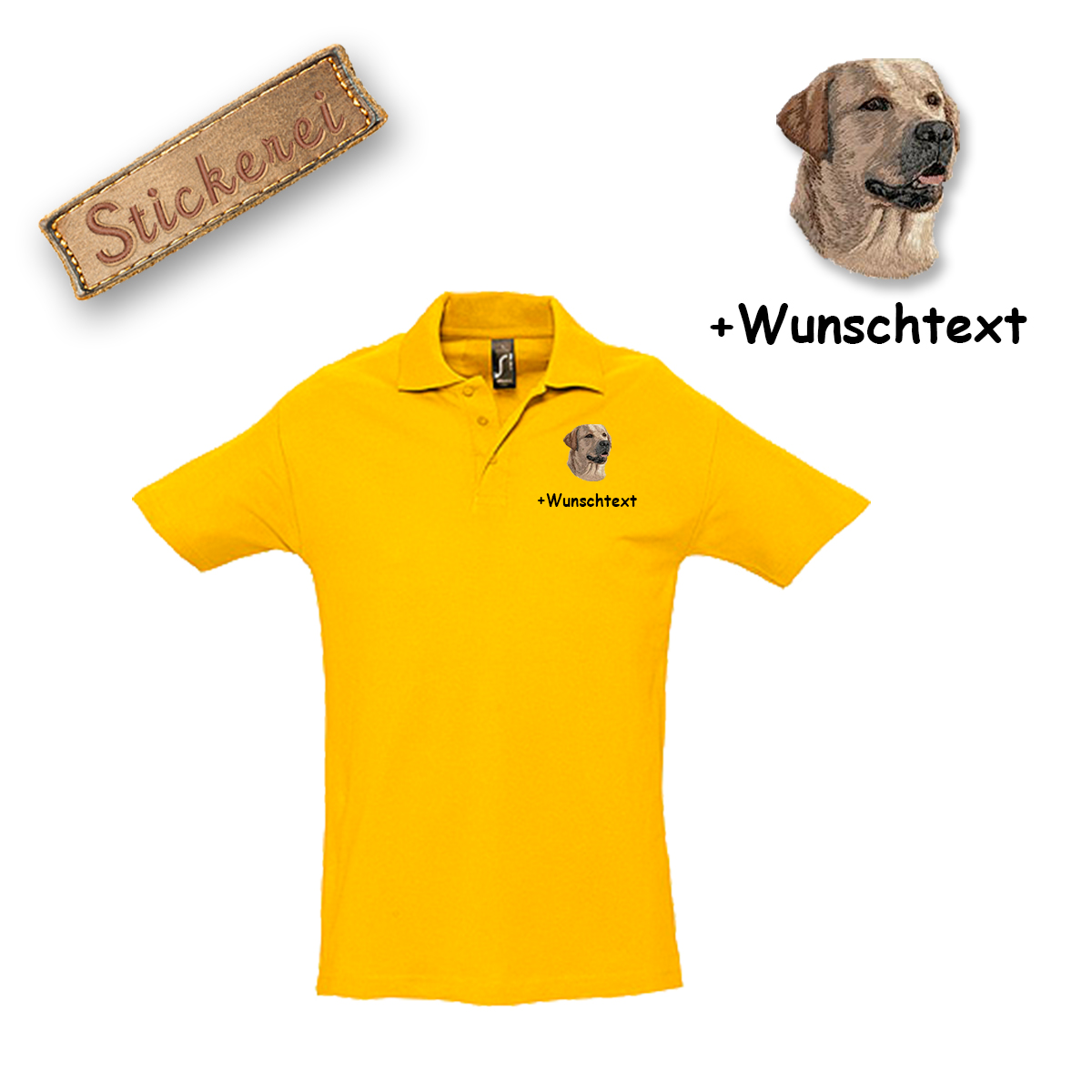 Poloshirt Labrador – Bild 5