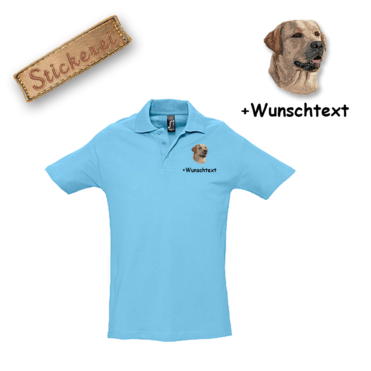 Poloshirt Labrador – Bild 8