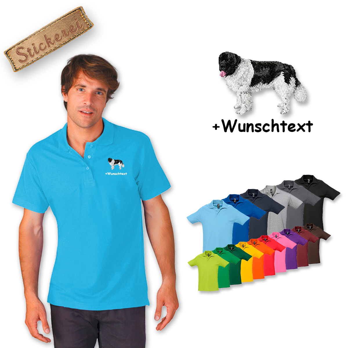 Poloshirt Landseer
