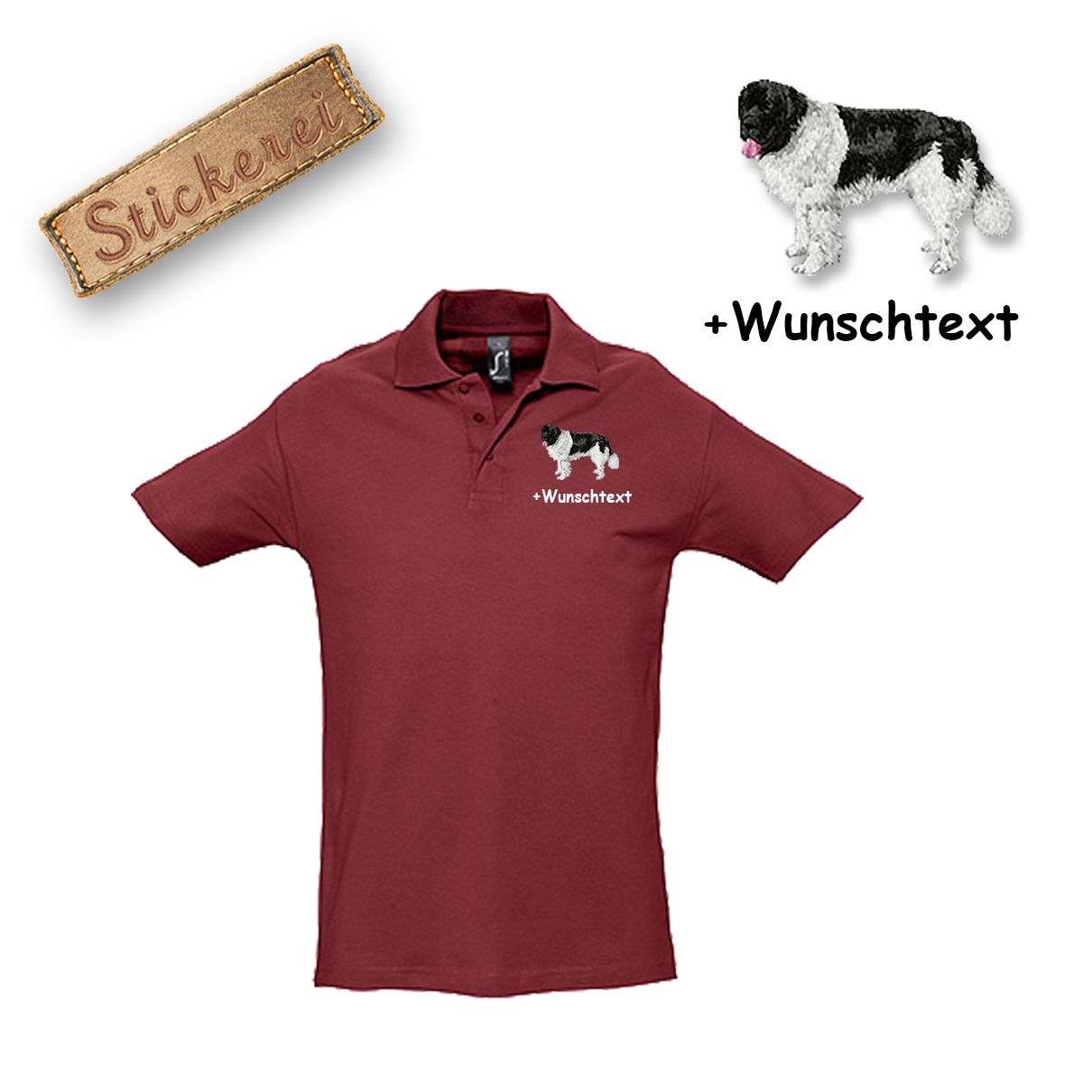 Poloshirt Landseer – Bild 2