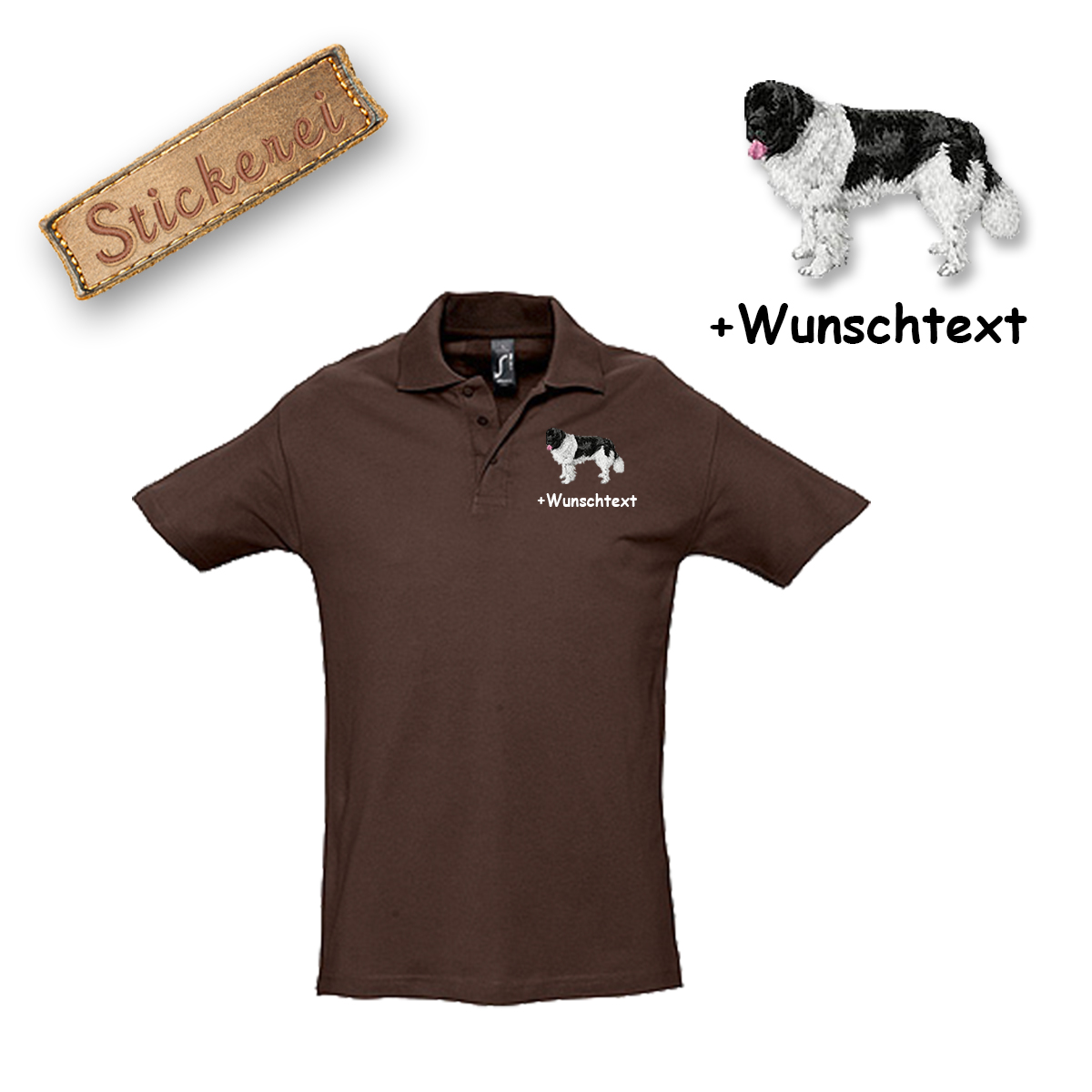 Poloshirt Landseer – Bild 3