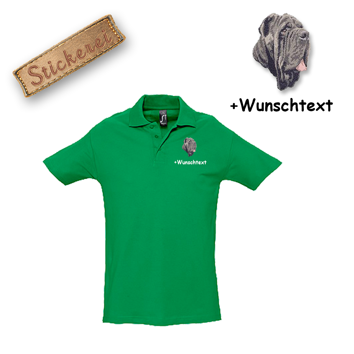 Poloshirt Mastino Napoletano – Bild 9