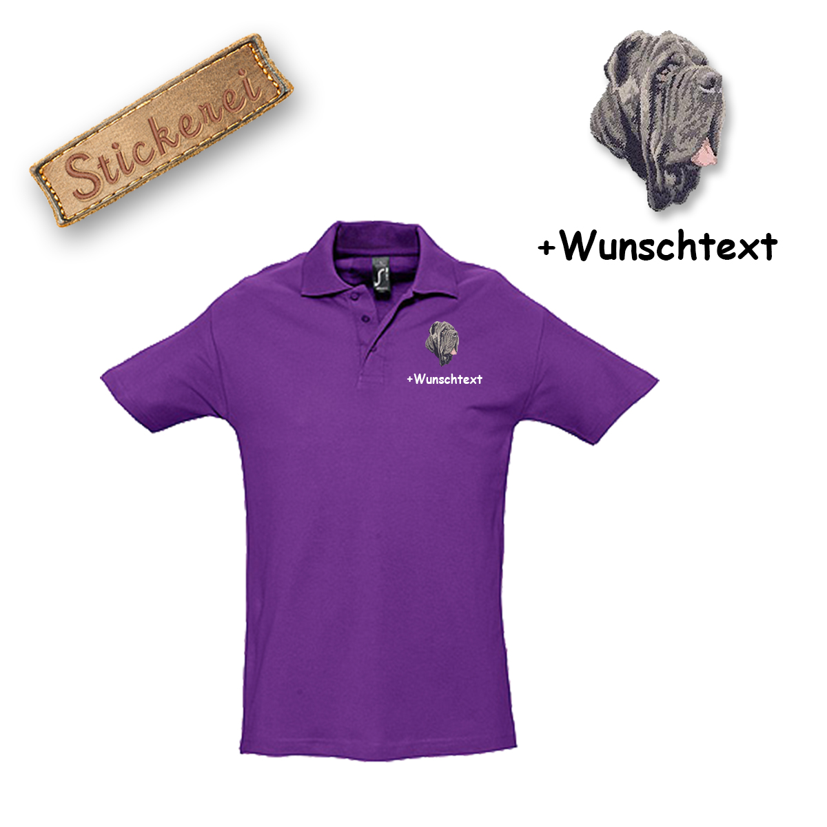 Poloshirt Mastino Napoletano – Bild 10
