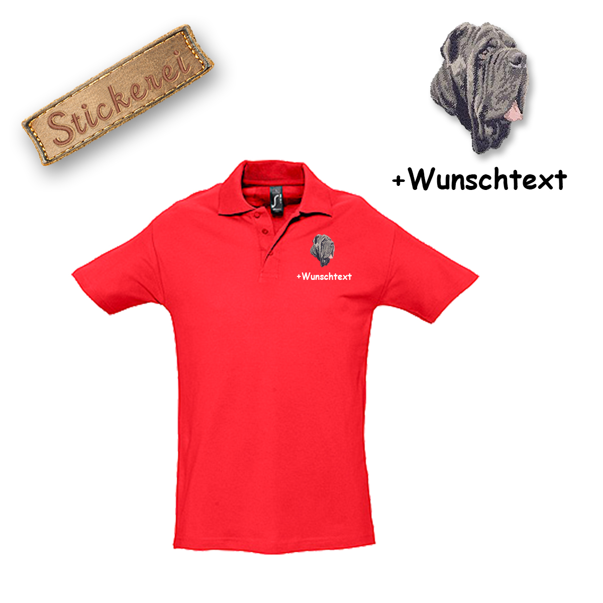 Poloshirt Mastino Napoletano – Bild 16
