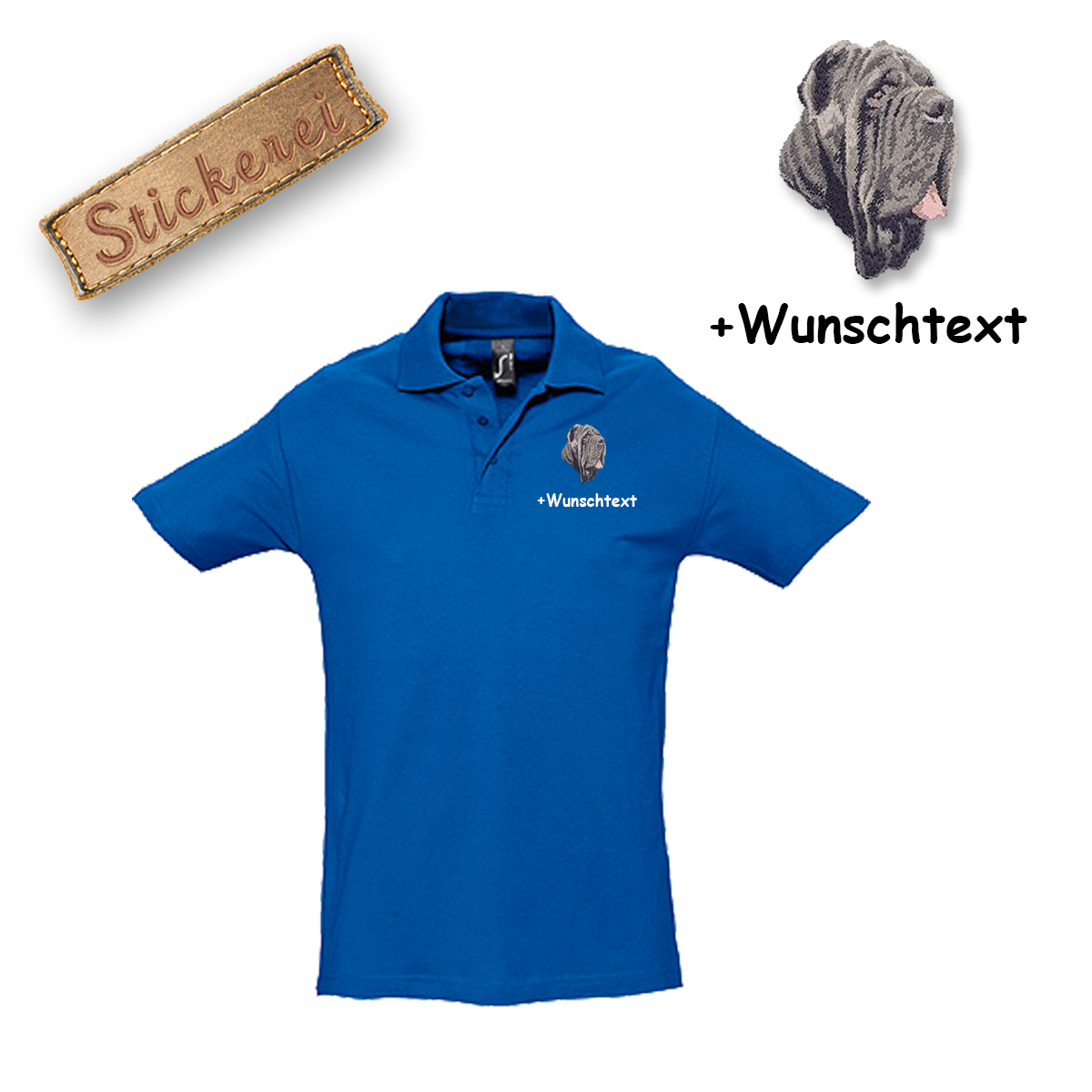 Poloshirt Mastino Napoletano – Bild 17