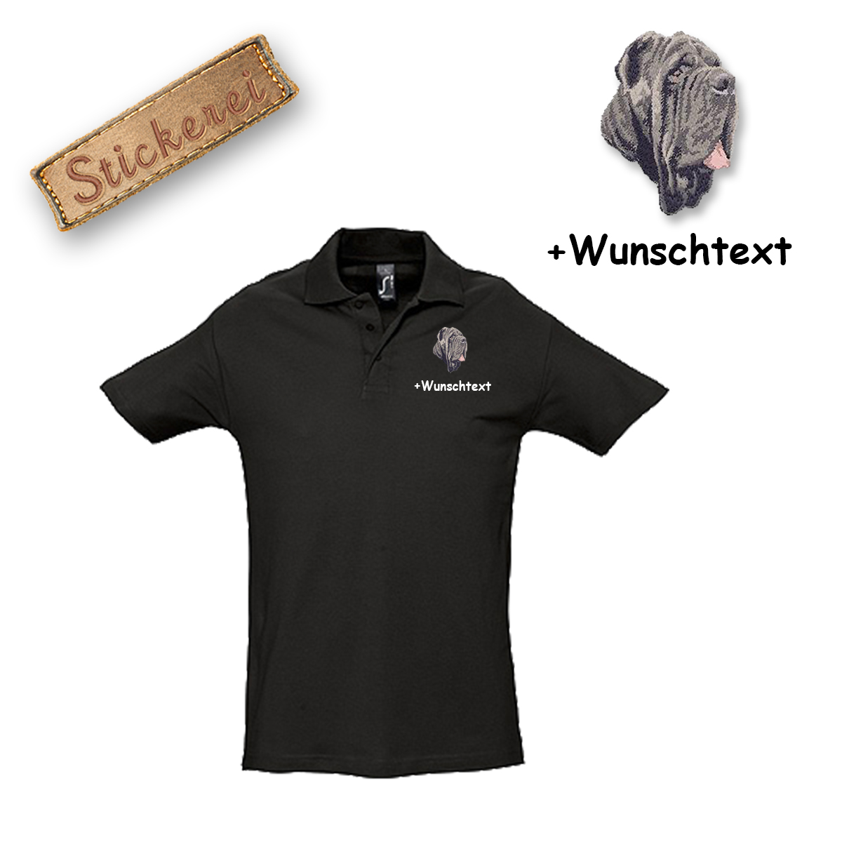 Poloshirt Mastino Napoletano – Bild 18