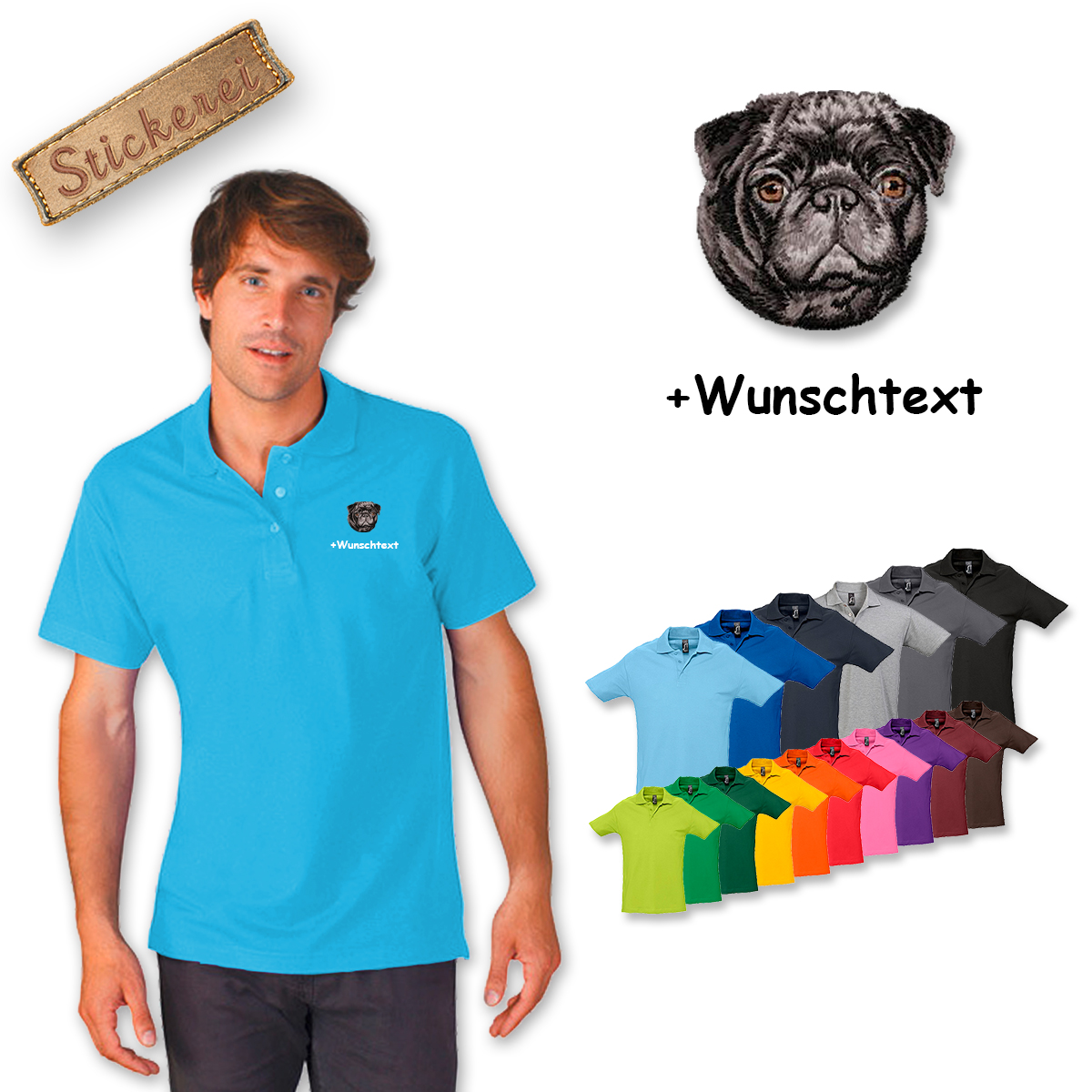 Poloshirt Mops